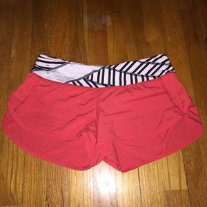 Lululemon speed shorts